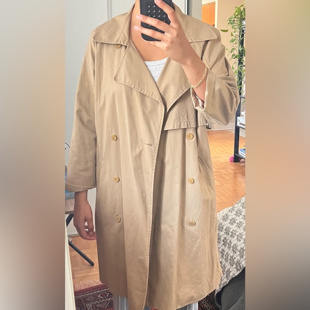 Oak and fort rain coat